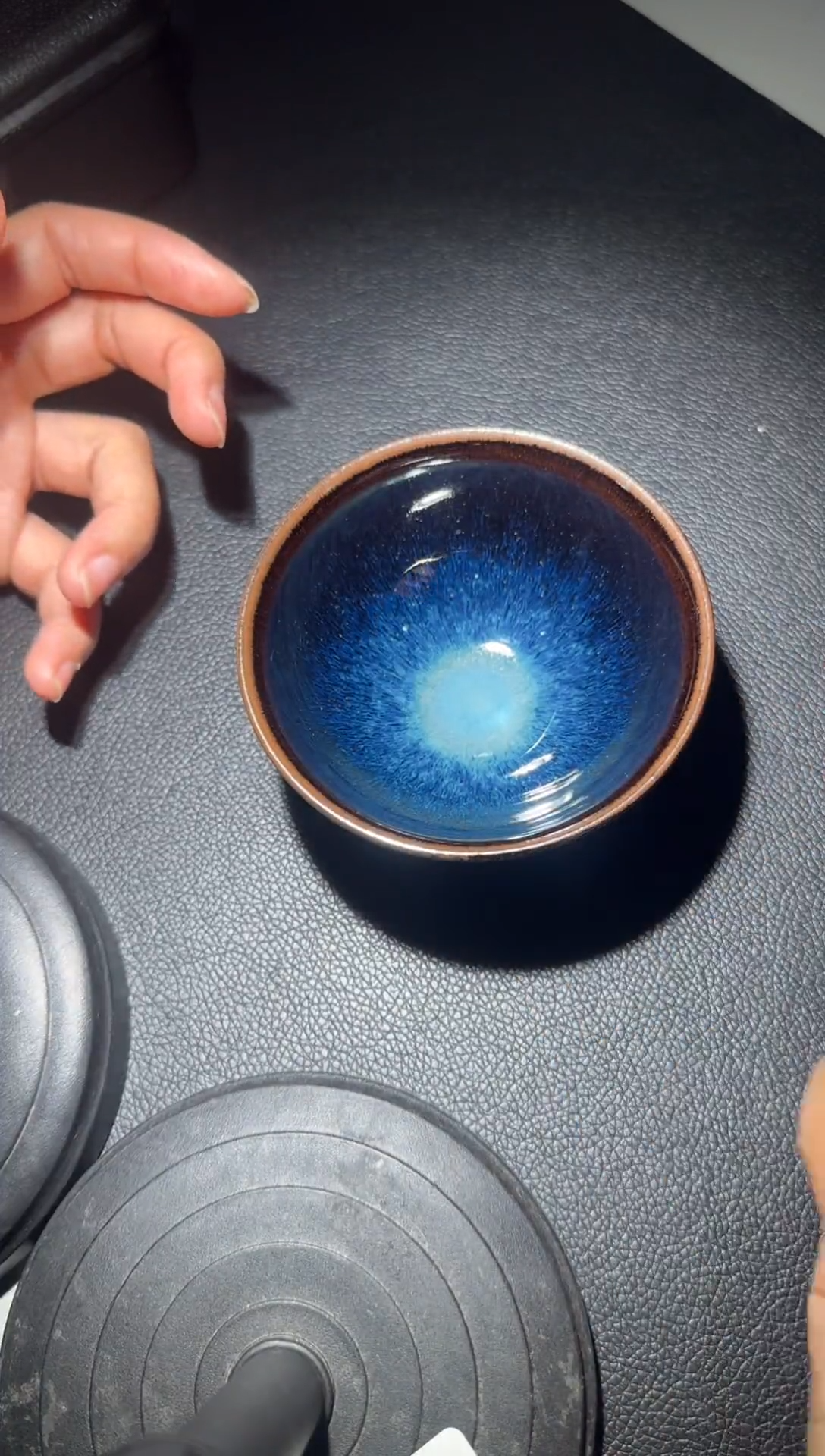 茶盏遗巨匠孙建兴建窑建盏主人杯咨询链接004