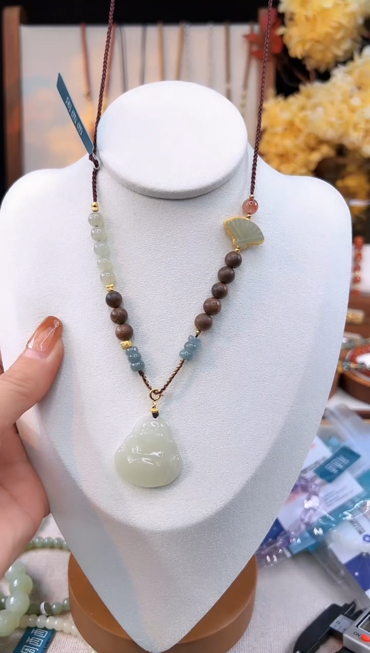 【闪购商品】和田玉颈饰未镶嵌202502211