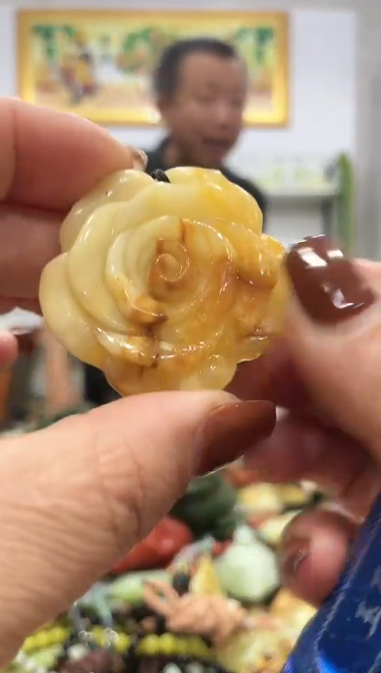 未镶嵌岫玉挂件 