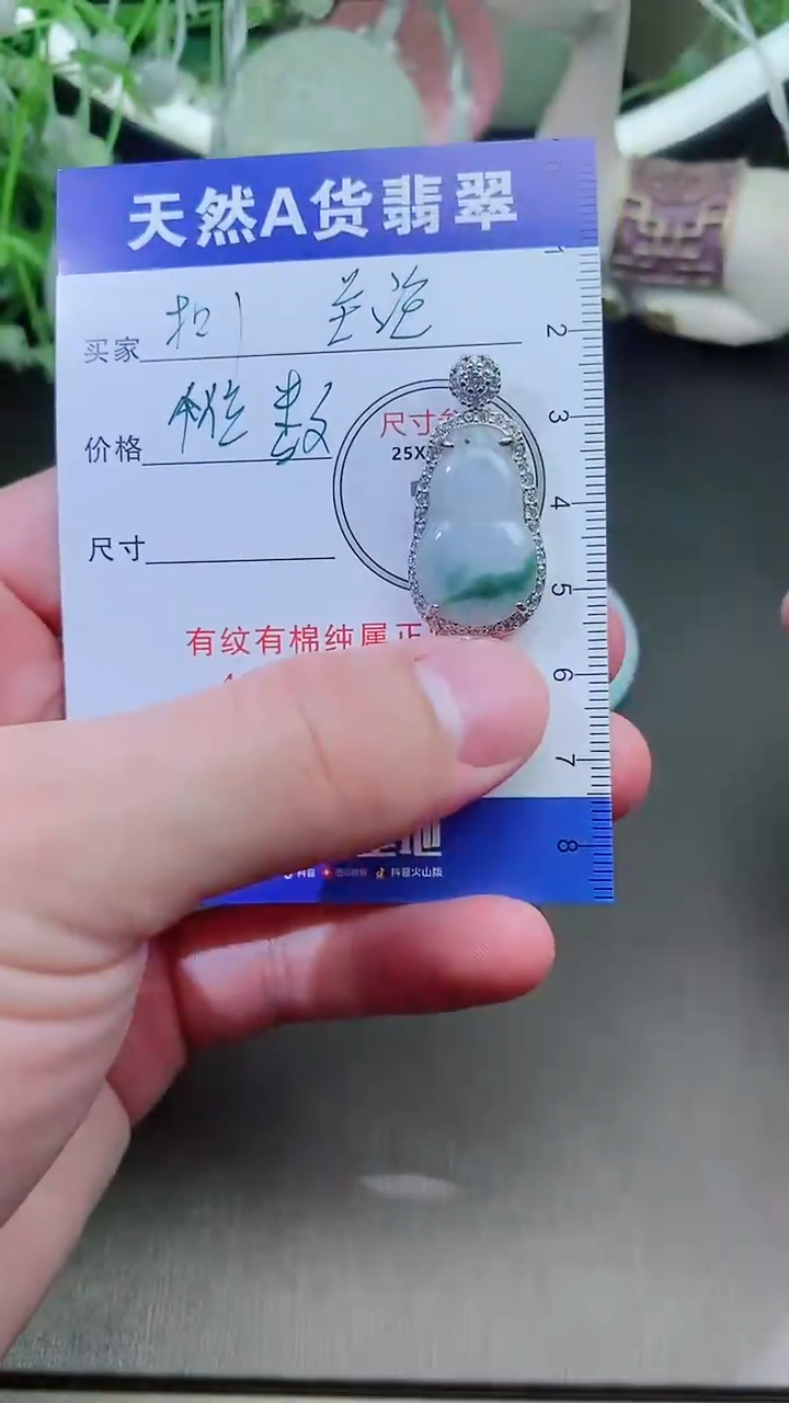 【闪购商品】翡翠颈饰未镶嵌天然A货翡翠一件
