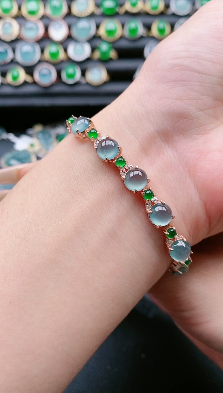 【闪购商品】翡翠戒指银S925镶嵌111111