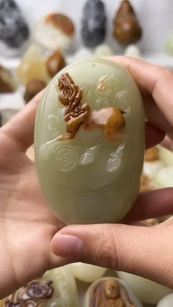 石材古青石棉纹正常不退换牛