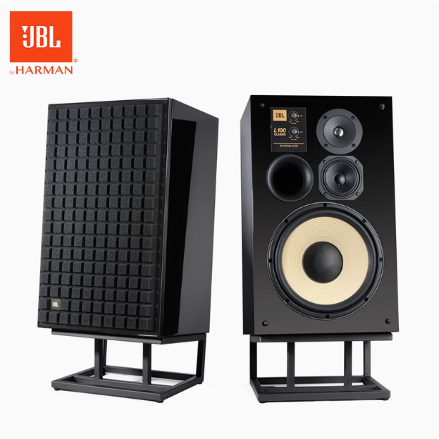 JBL L100 Classic BG黑金版 限量钢琴烤漆录音室 发烧书架式箱