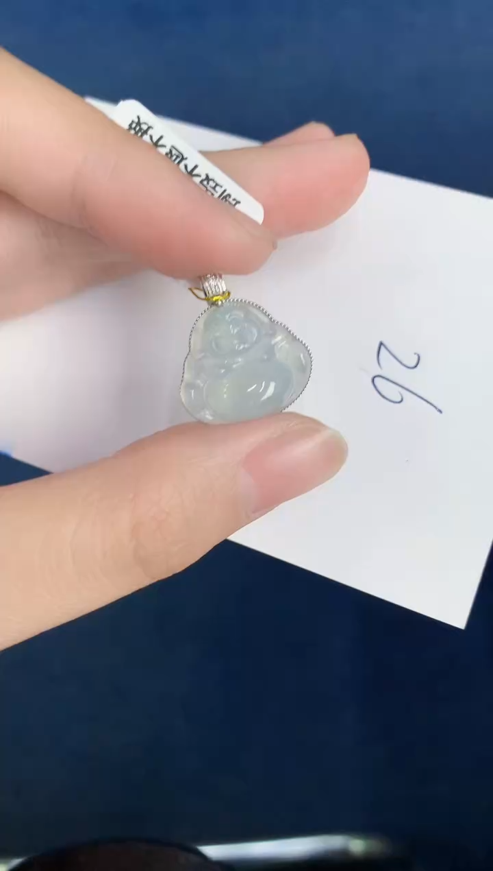 【闪购商品】翡翠颈饰18K金镶嵌000000000