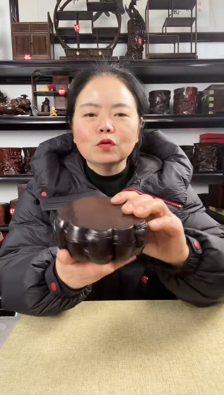 木老李红木工艺品764瑕疵