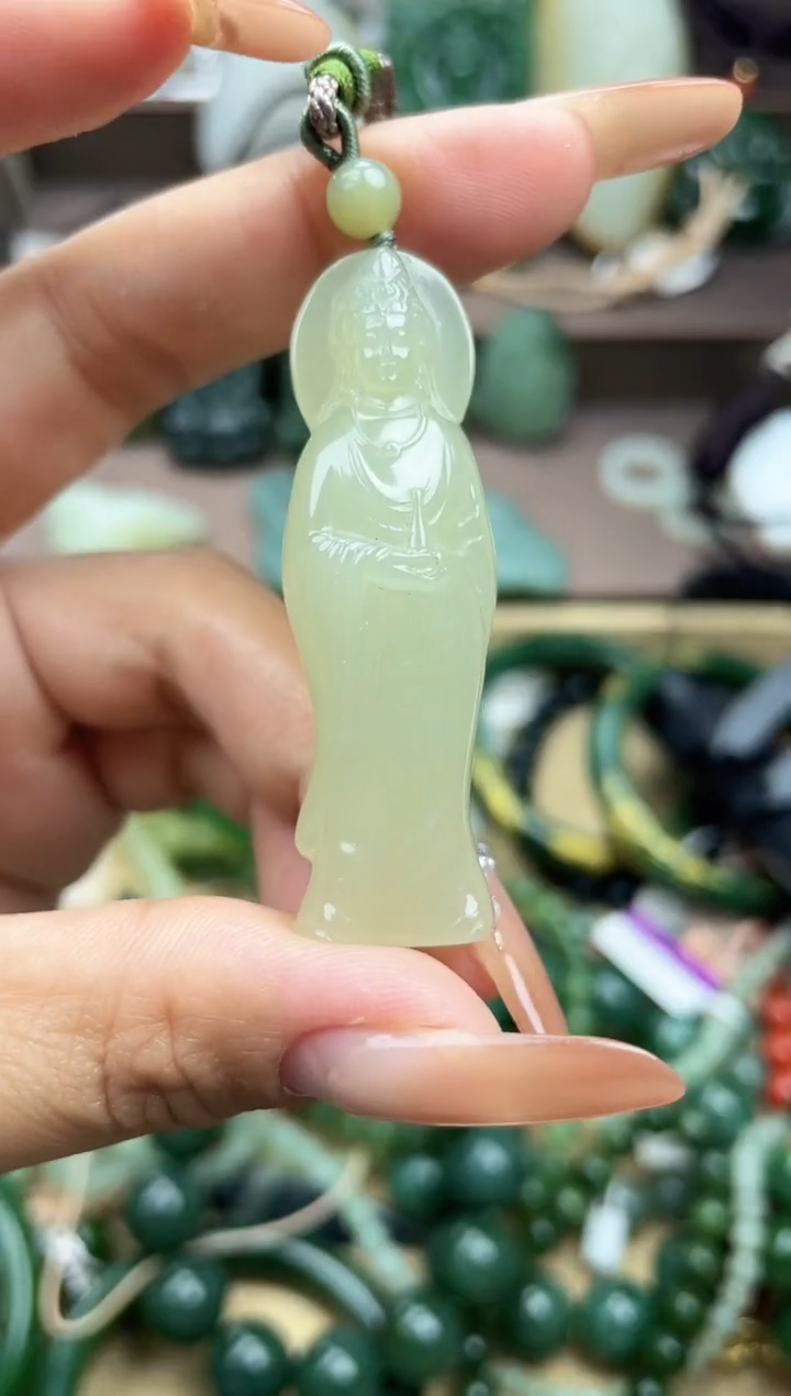 颈饰未镶嵌和田玉未镶嵌和田玉吊坠多样性拍一发一