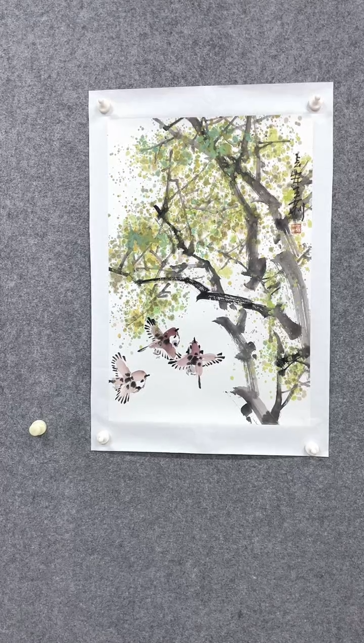 【闪购商品】国画绘画作品-3平尺