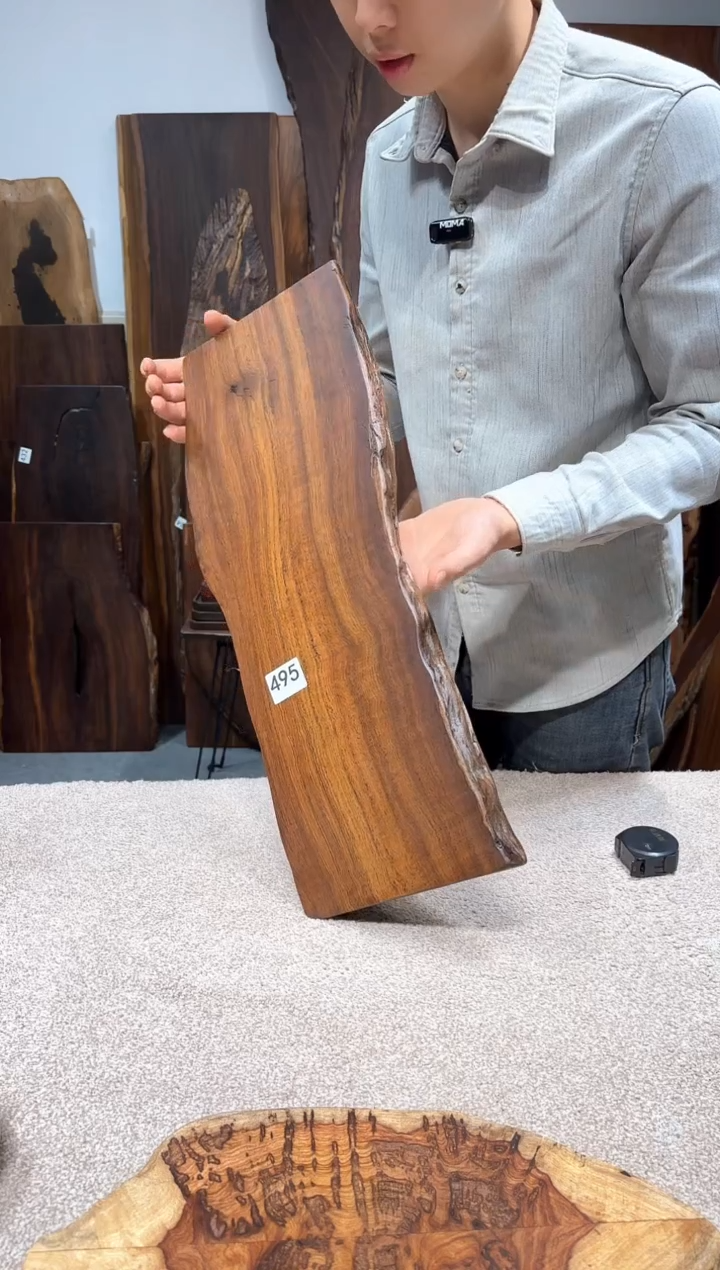 【闪购商品】风车木（黑檀木）尺寸58*19*2.3编号495