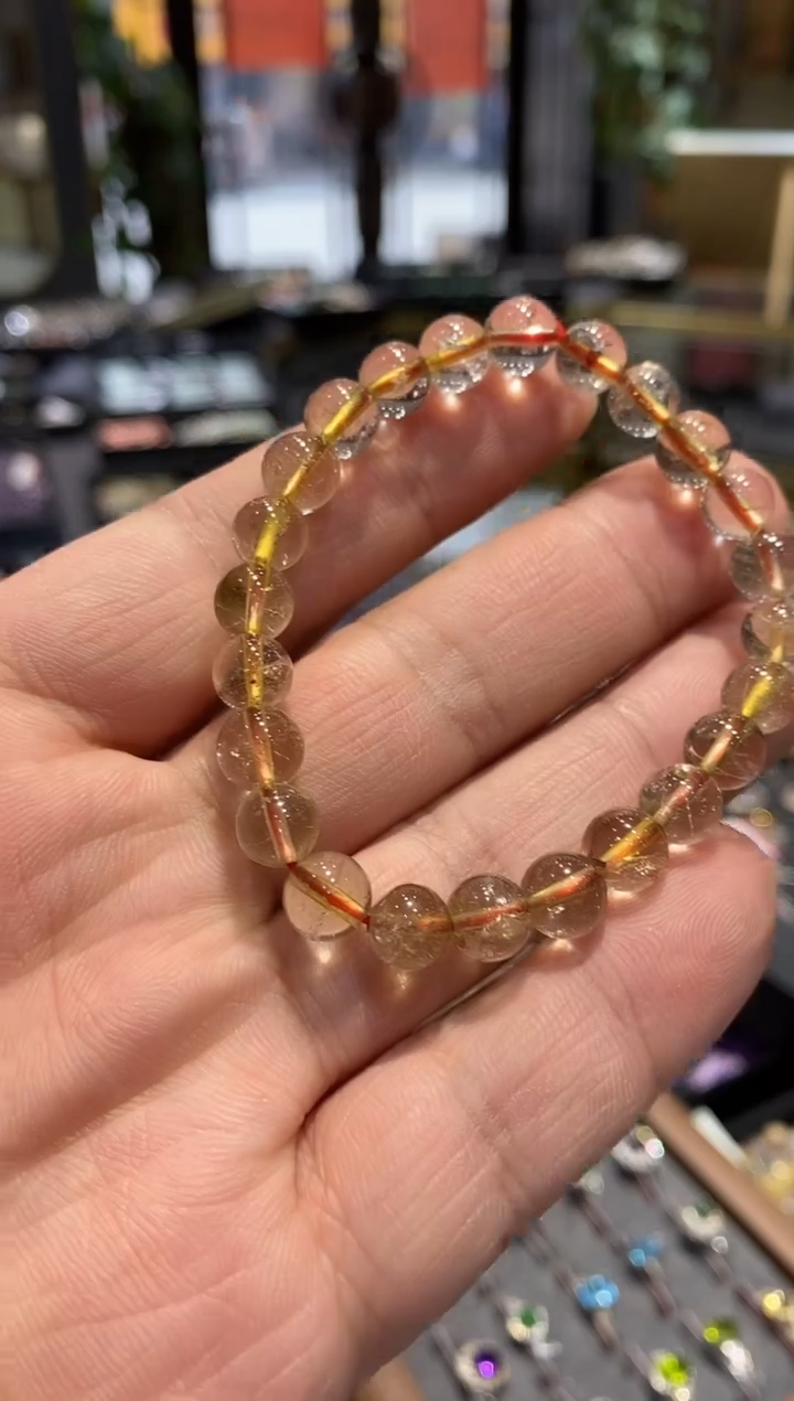 【闪购商品】发晶手链未镶嵌亏米福利7+