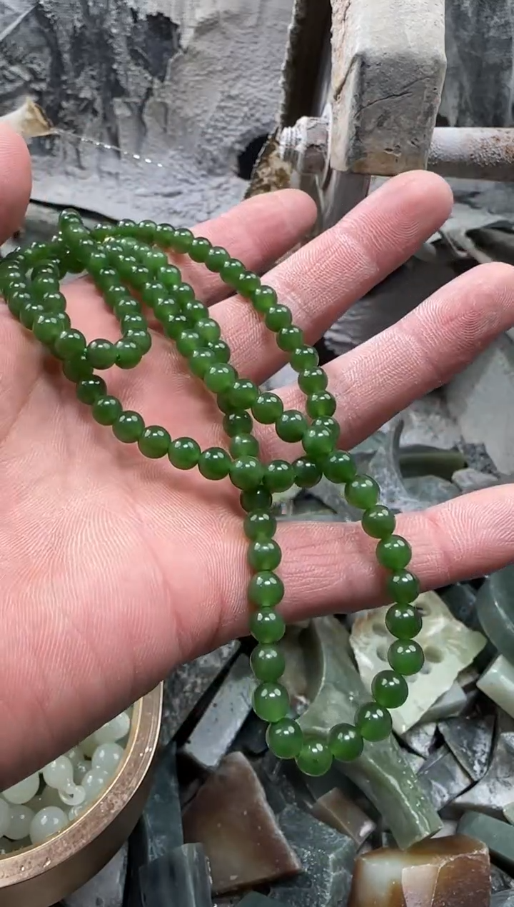 【闪购商品】和田玉颈饰未镶嵌108项链多样性