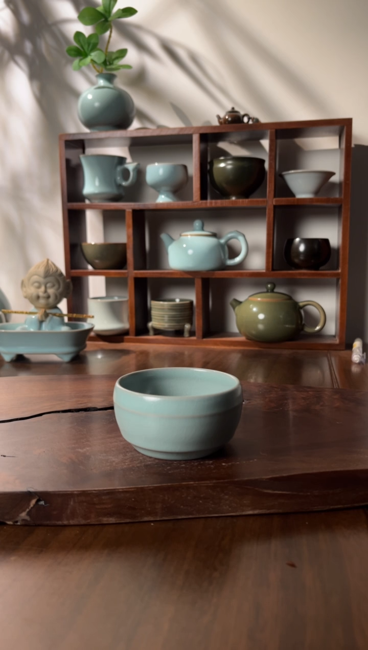 【闪购商品】杯清凉寺王国奇仿古釉色鼓腹杯