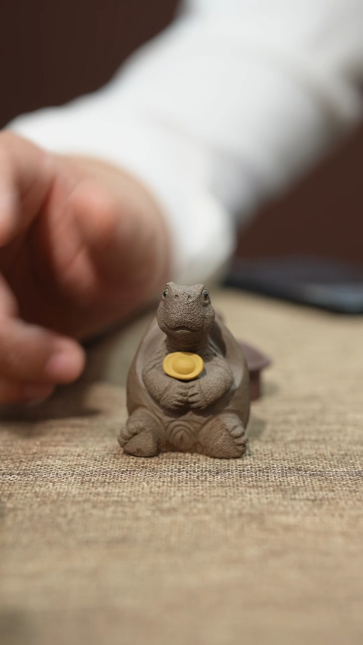 【闪购商品】紫砂茶宠原矿紫砂茶宠 （抱财）