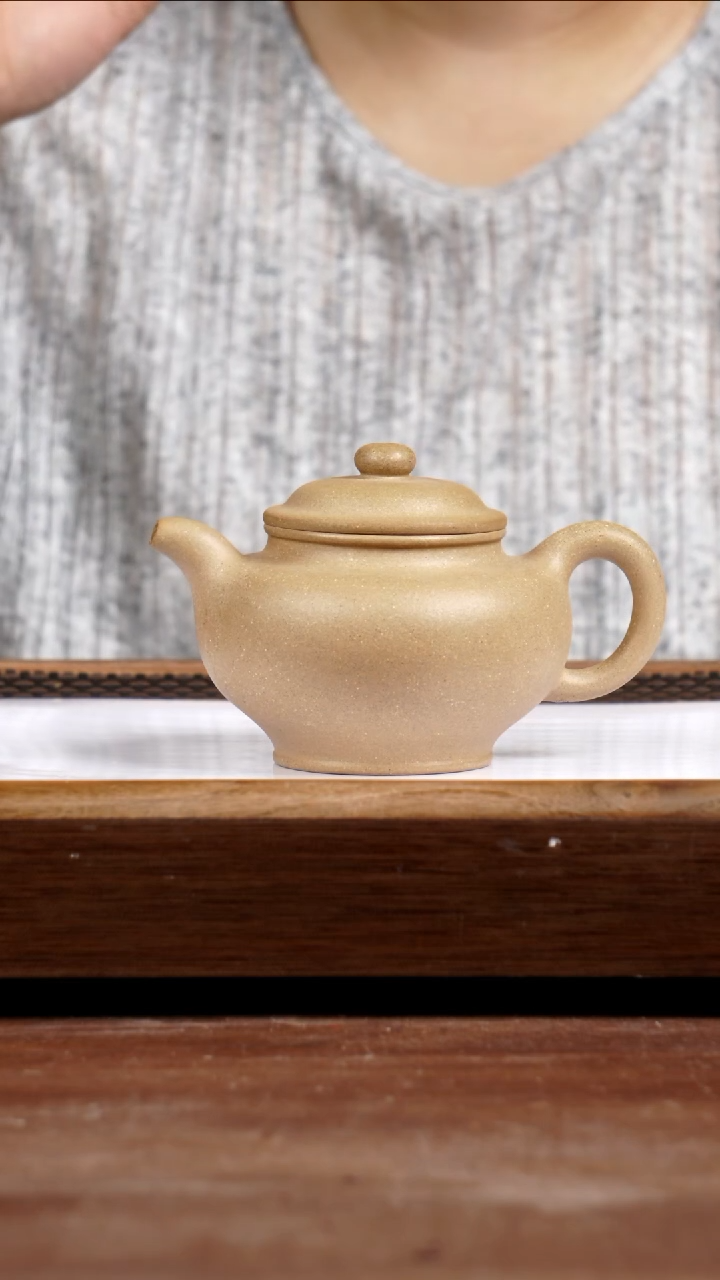 茶壶紫砂墨绿泥掇只290CC