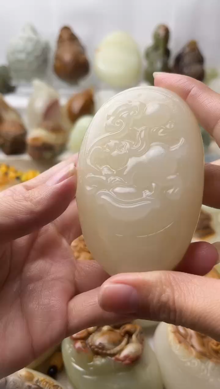 石材古青石棉纹正常不退换兔
