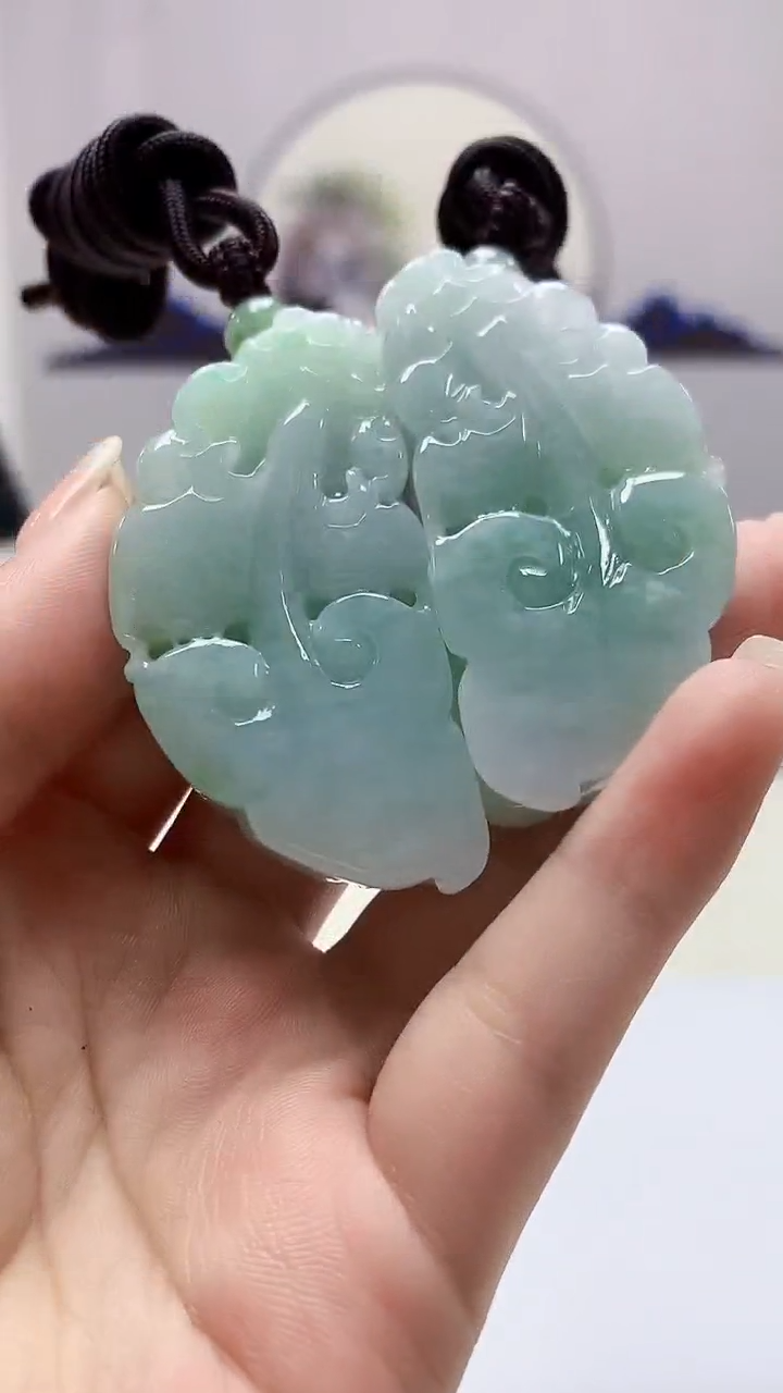 定制翡翠未镶嵌5028ms-毛货298貔貅