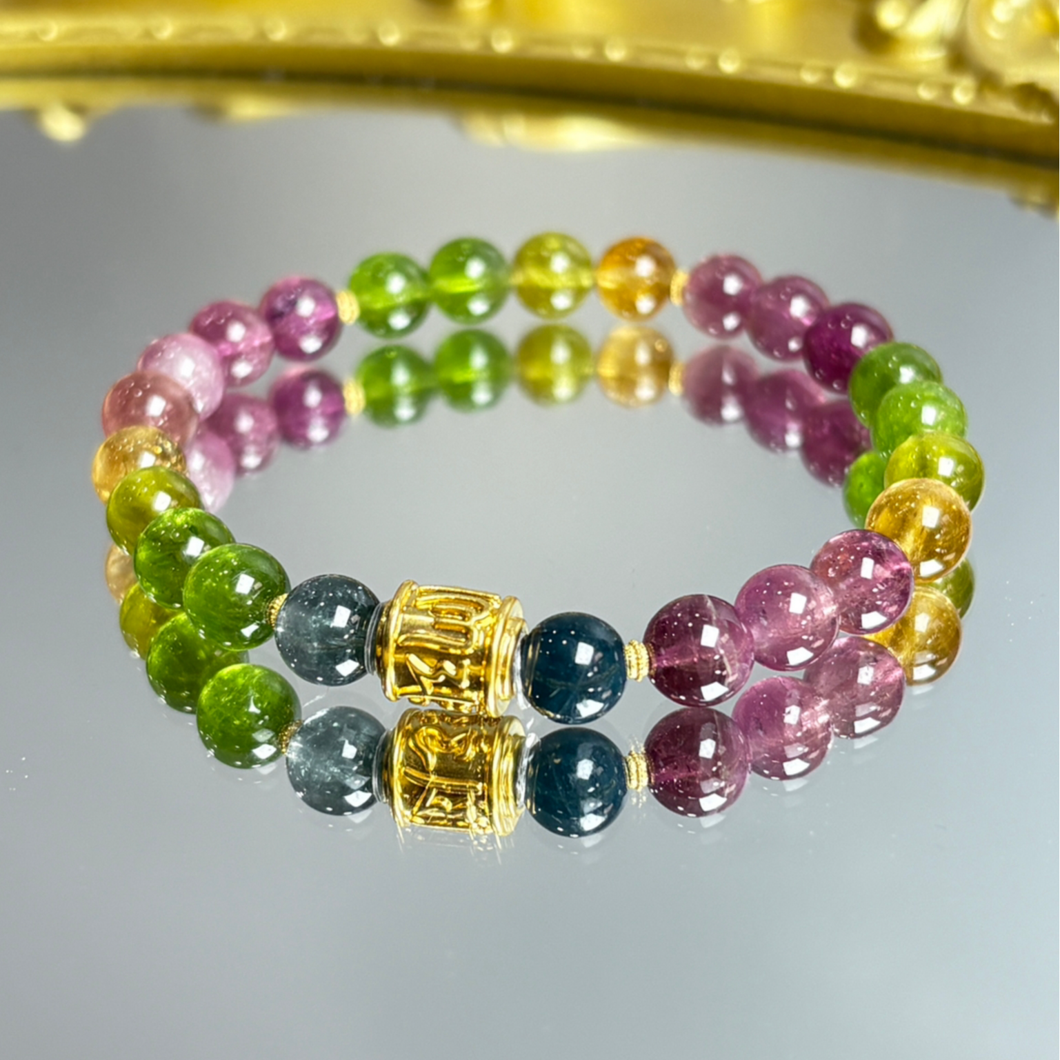 【星浩好物】碧玺DIY手串QT17K71【多样性发一件】约7mm