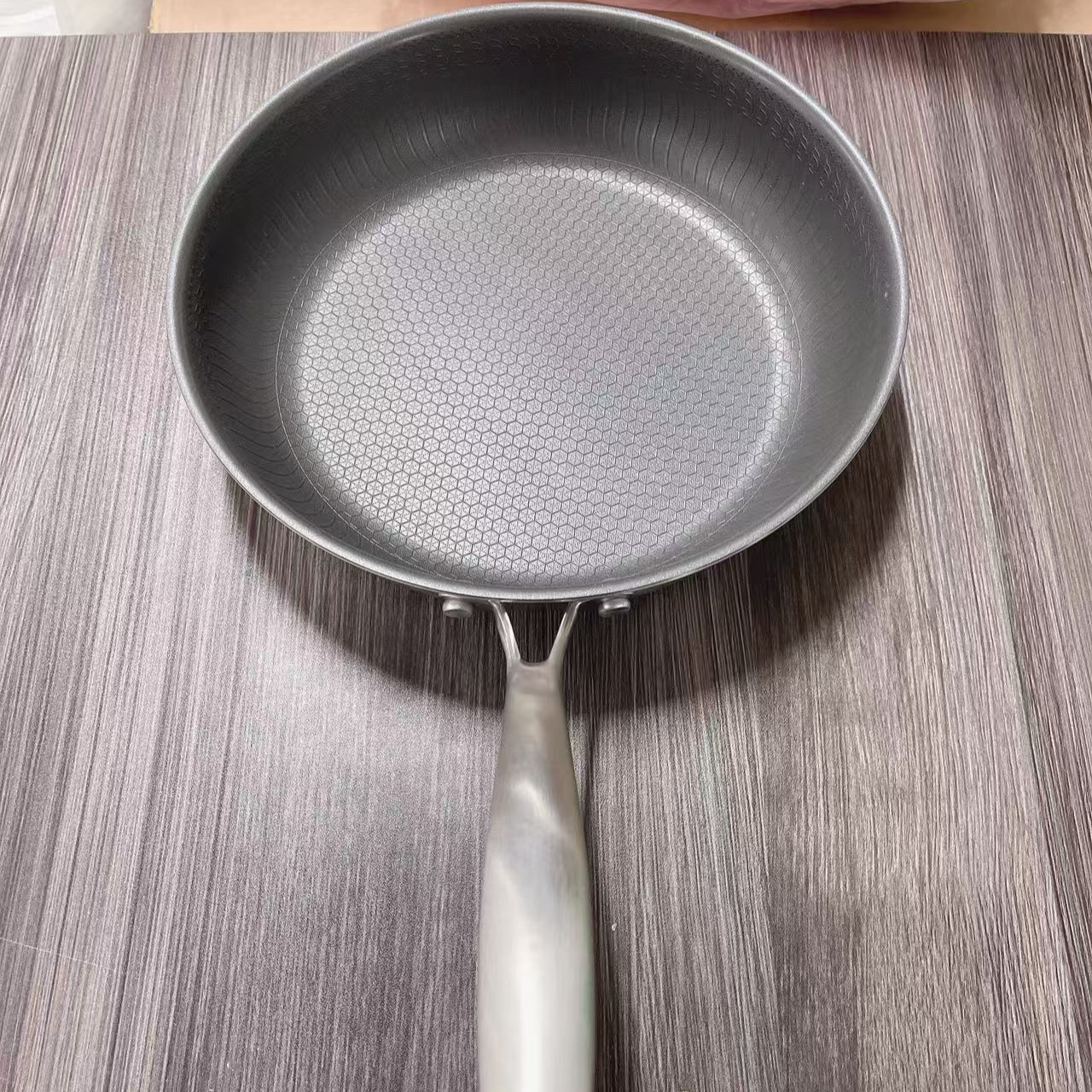 28cm316不锈钢煎炒锅不挑灶具