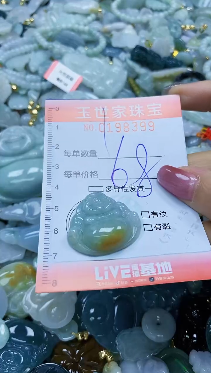 【闪购商品】翡翠颈饰未镶嵌闪购0198399