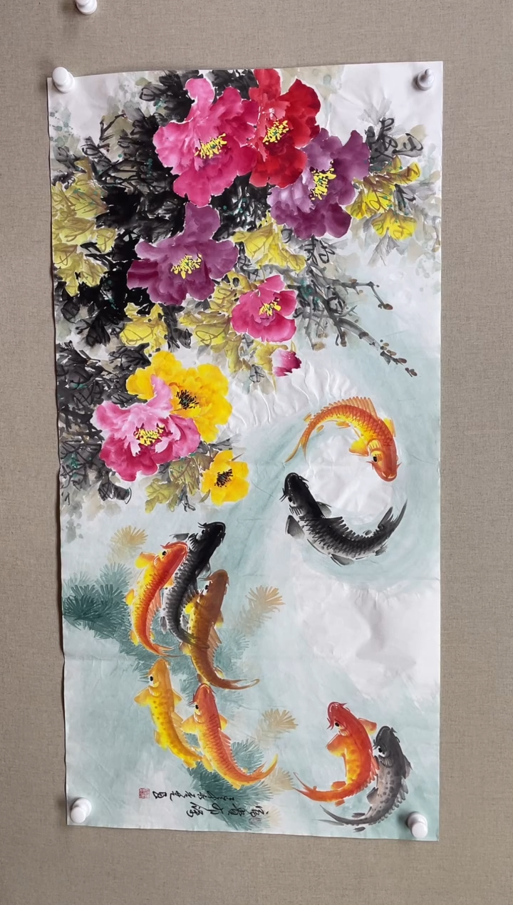 国画138*68 李秀芝李秀芝李秀芝李秀芝李秀芝