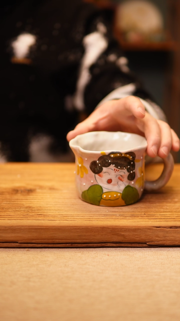 【闪购商品】@@陶园瓷舍@@纯手工手绘@高温釉下彩