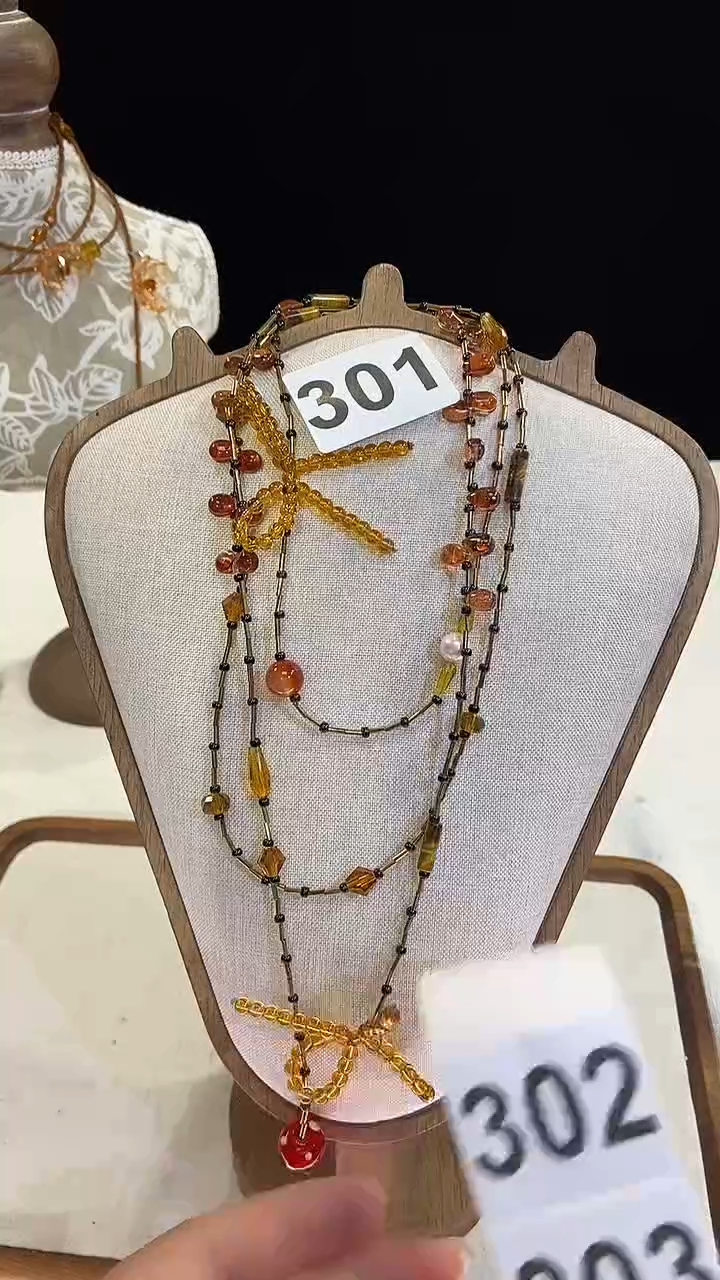 项链钛钢淡水珍珠301