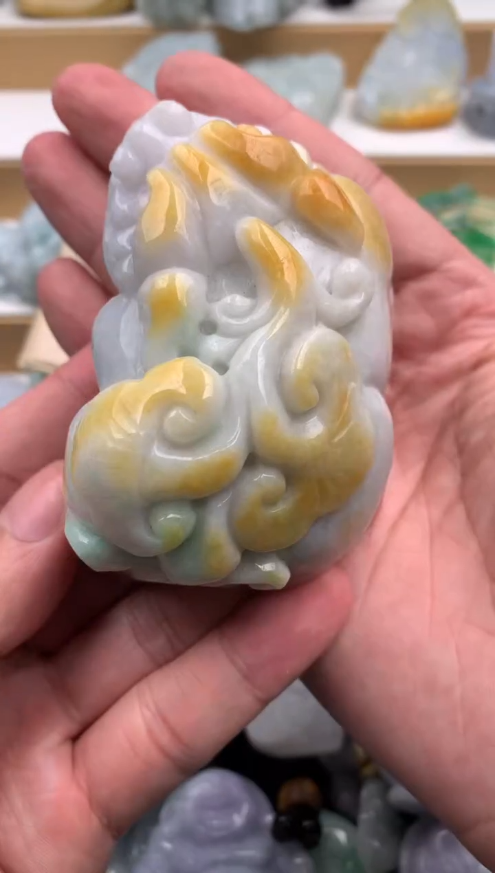 吊坠(不含链)未镶嵌翡翠1