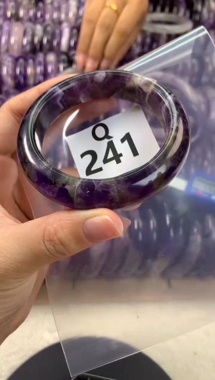 【闪购商品】水晶水晶手镯Q未镶嵌241-55