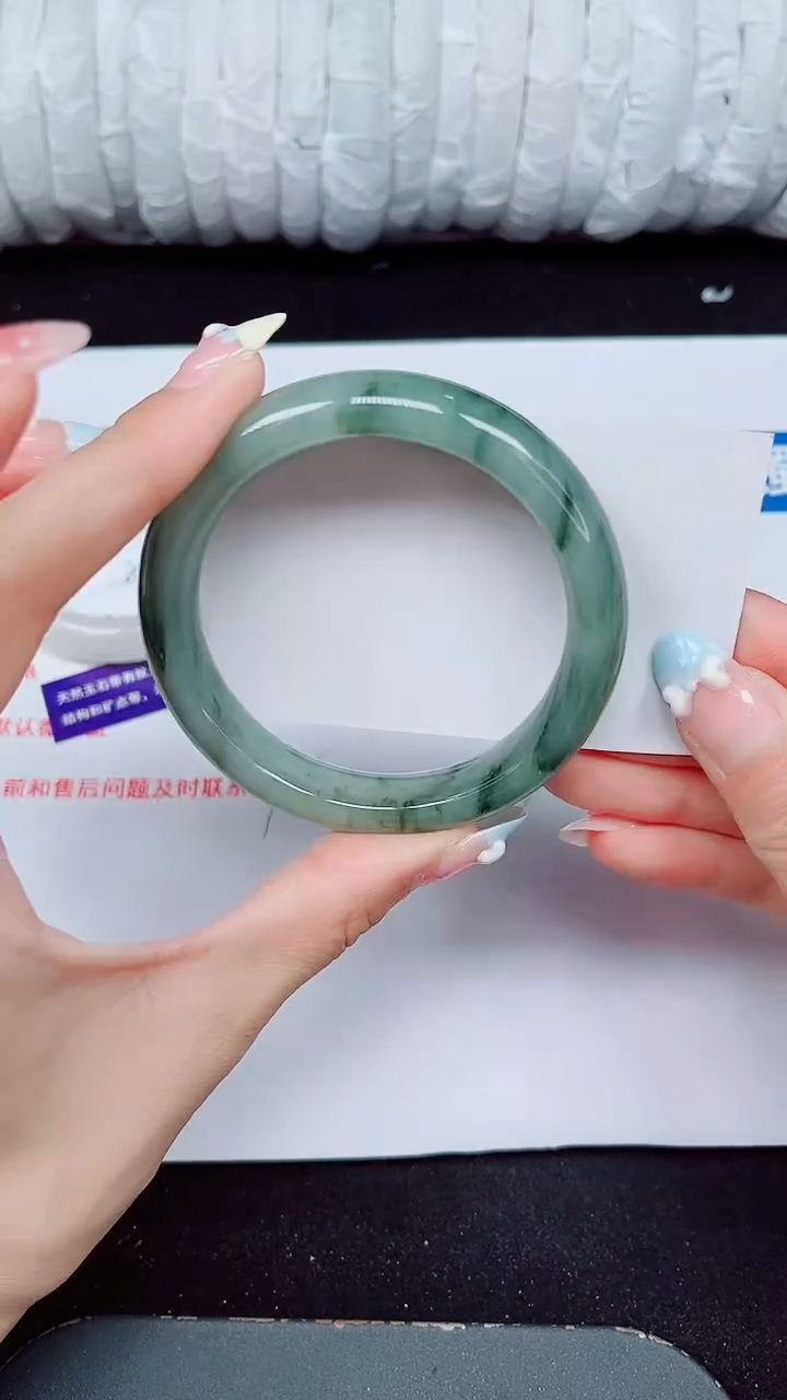 未镶嵌手镯石英质玉396-56/57