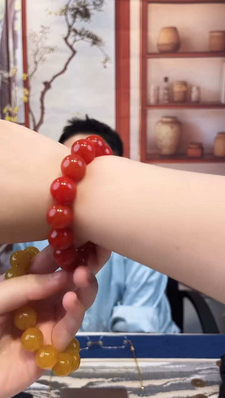 未镶嵌琥珀手链111111111111111