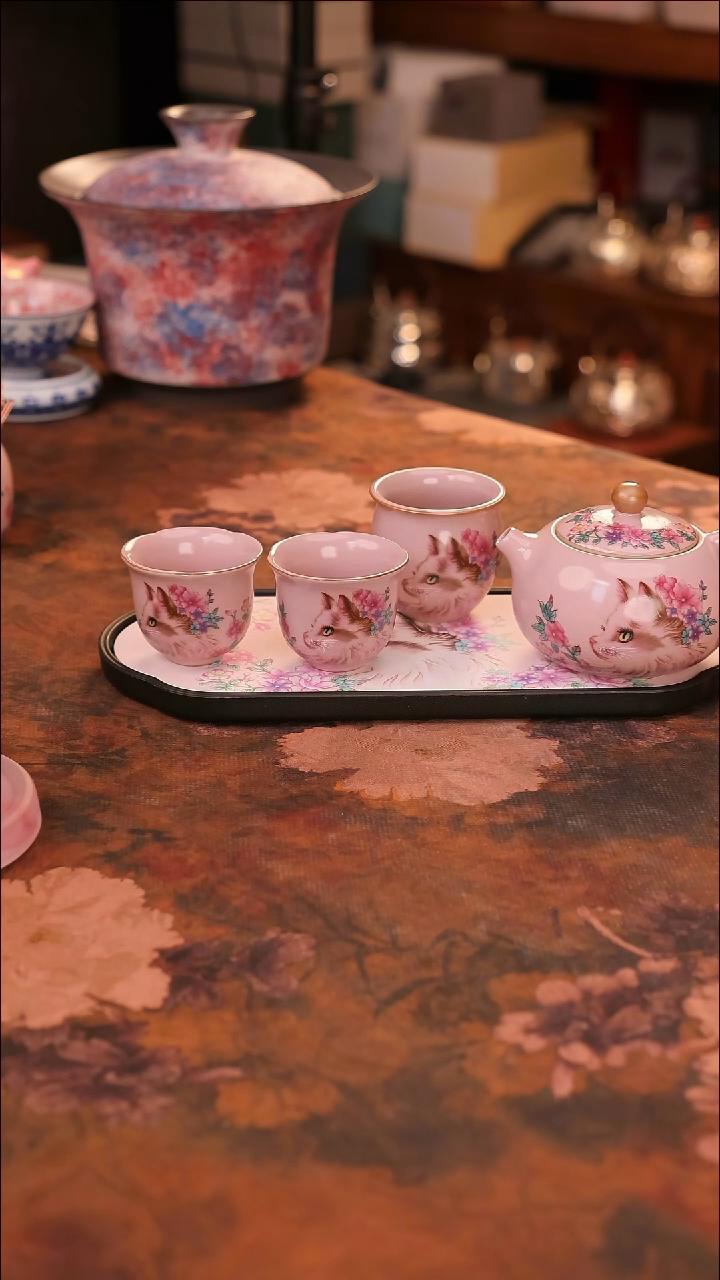 【闪购商品】陶瓷茶具（无礼盒无茶盘）@@A11886