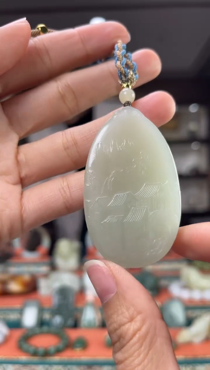 【闪购商品】和田玉颈饰未镶嵌佩佩