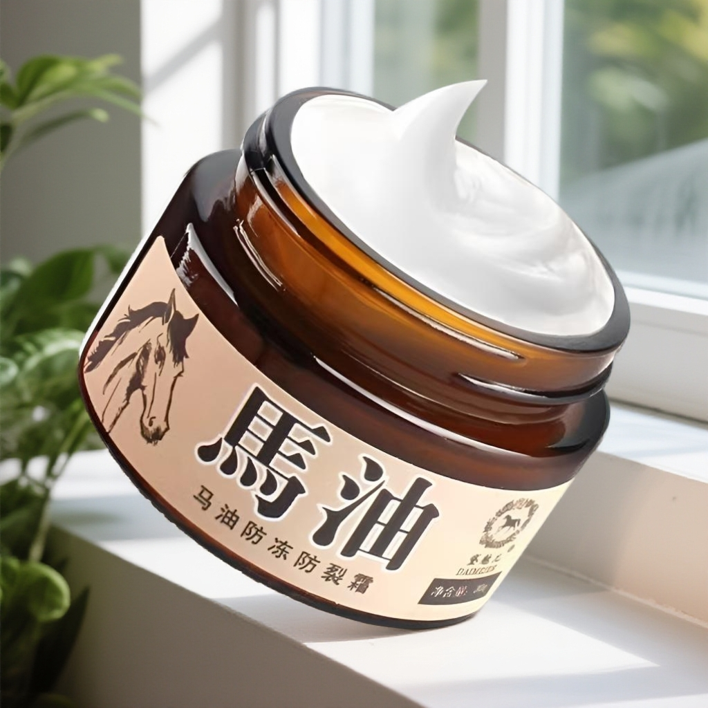马油手足裂口护手霜护脚霜手脚干燥脱皮脚裂脚后跟保湿干裂防裂膏