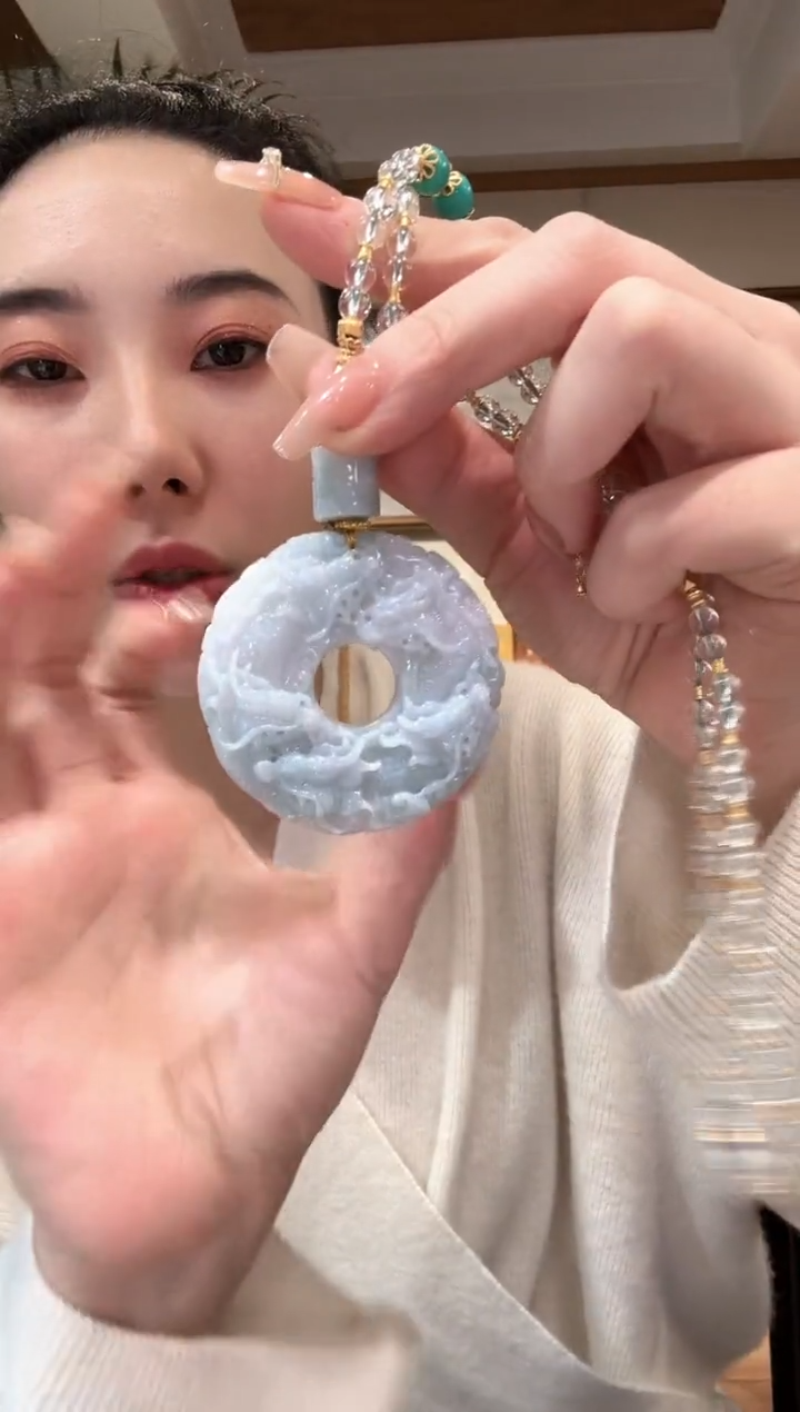 【闪购商品】翡翠颈饰未镶嵌国风