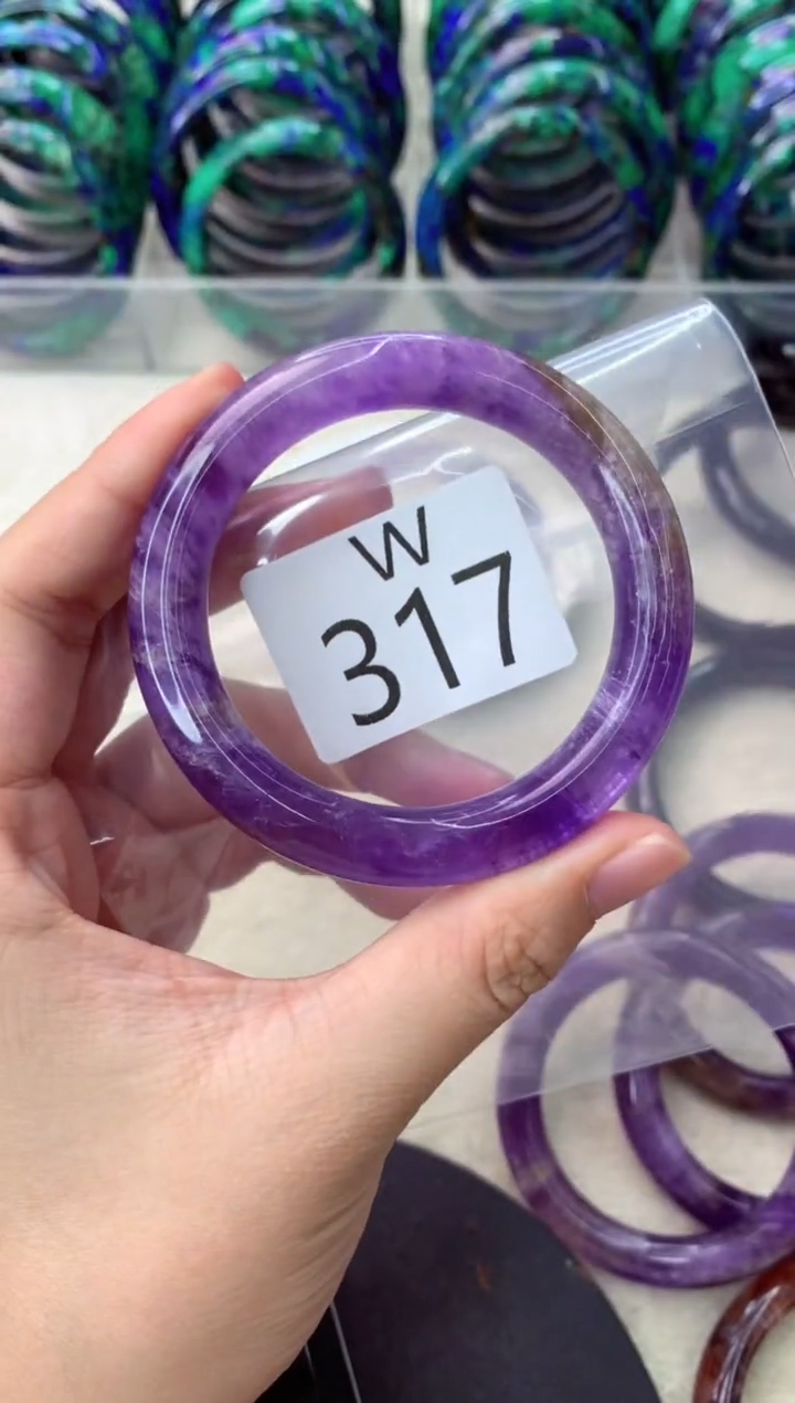 未镶嵌手镯水晶W317-52