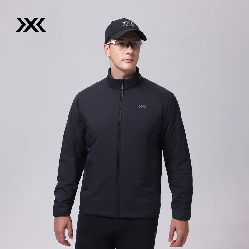 X-BIONIC 海狸轻量立领棉服男款秋冬保暖防风防泼水休闲商务