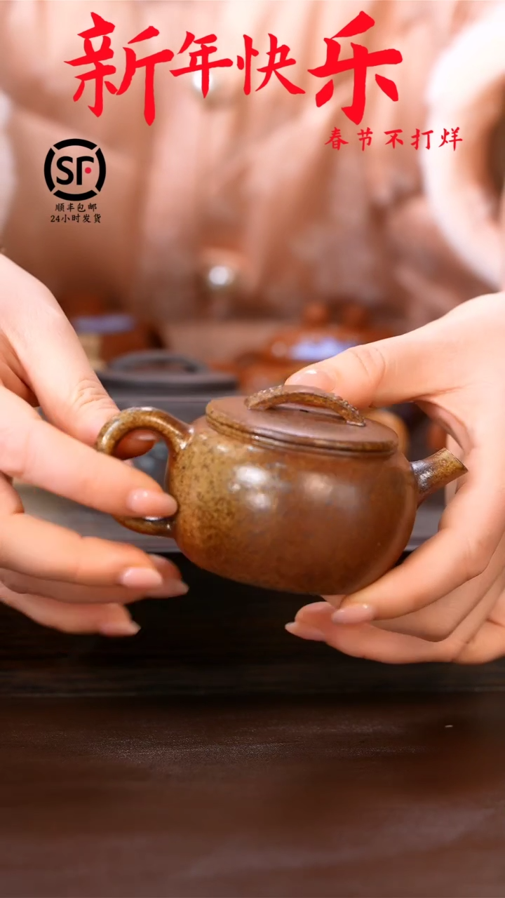 【闪购商品】紫砂茶壶原矿手工紫砂壶1把