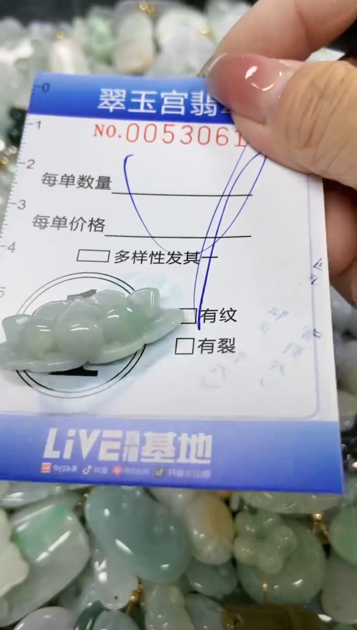 【闪购商品】翡翠颈饰未镶嵌闪购0053061