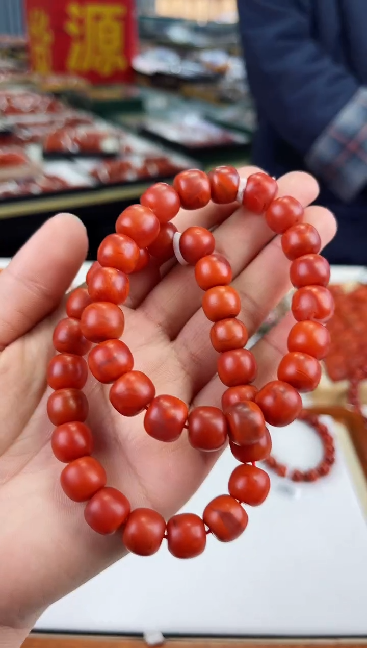 【闪购商品】南红玛瑙瓦西老型手串11+未镶嵌（多样式发其一）
