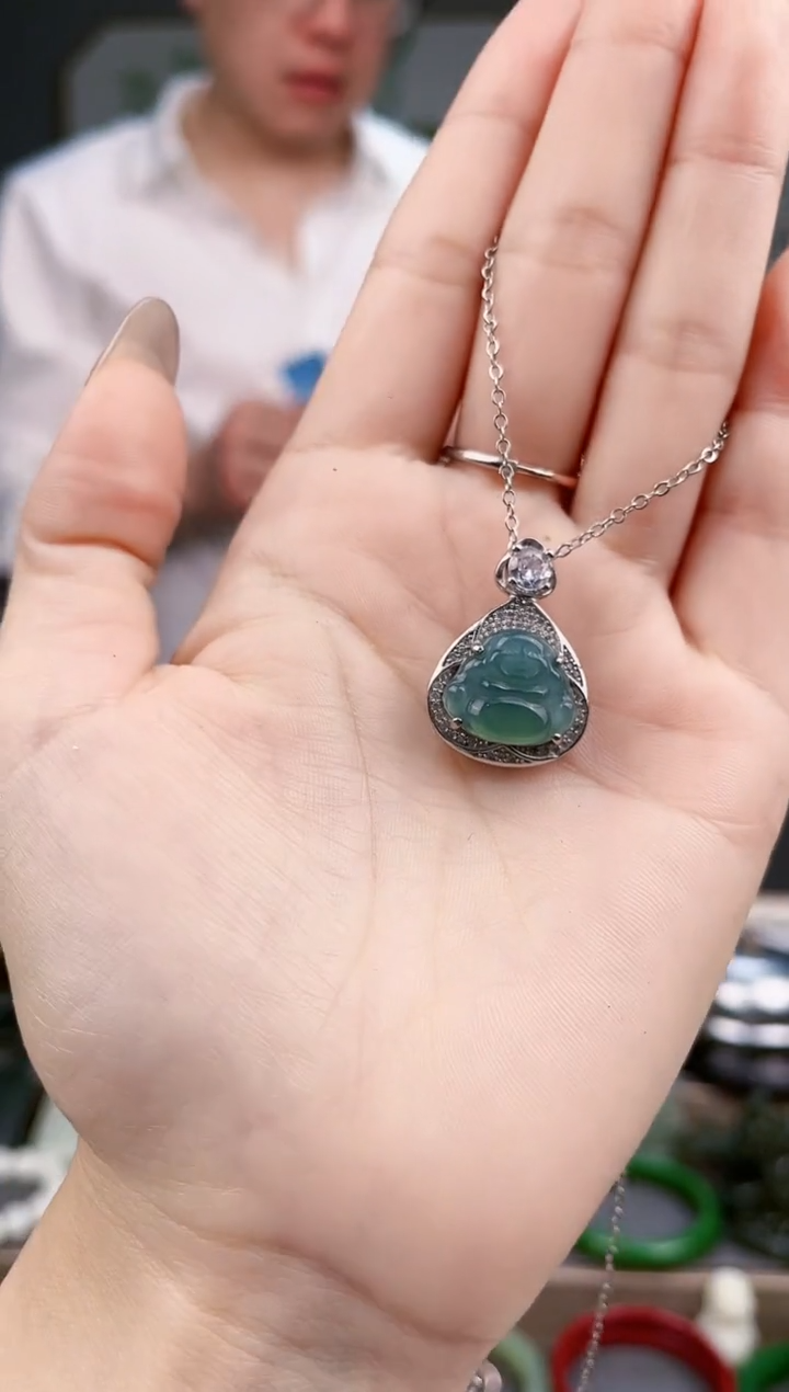 【闪购商品】翡翠颈饰未镶嵌AA多样性发货 拍一发一