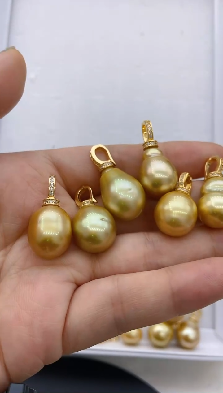 未镶嵌海水珍珠吊坠40多样性发其一