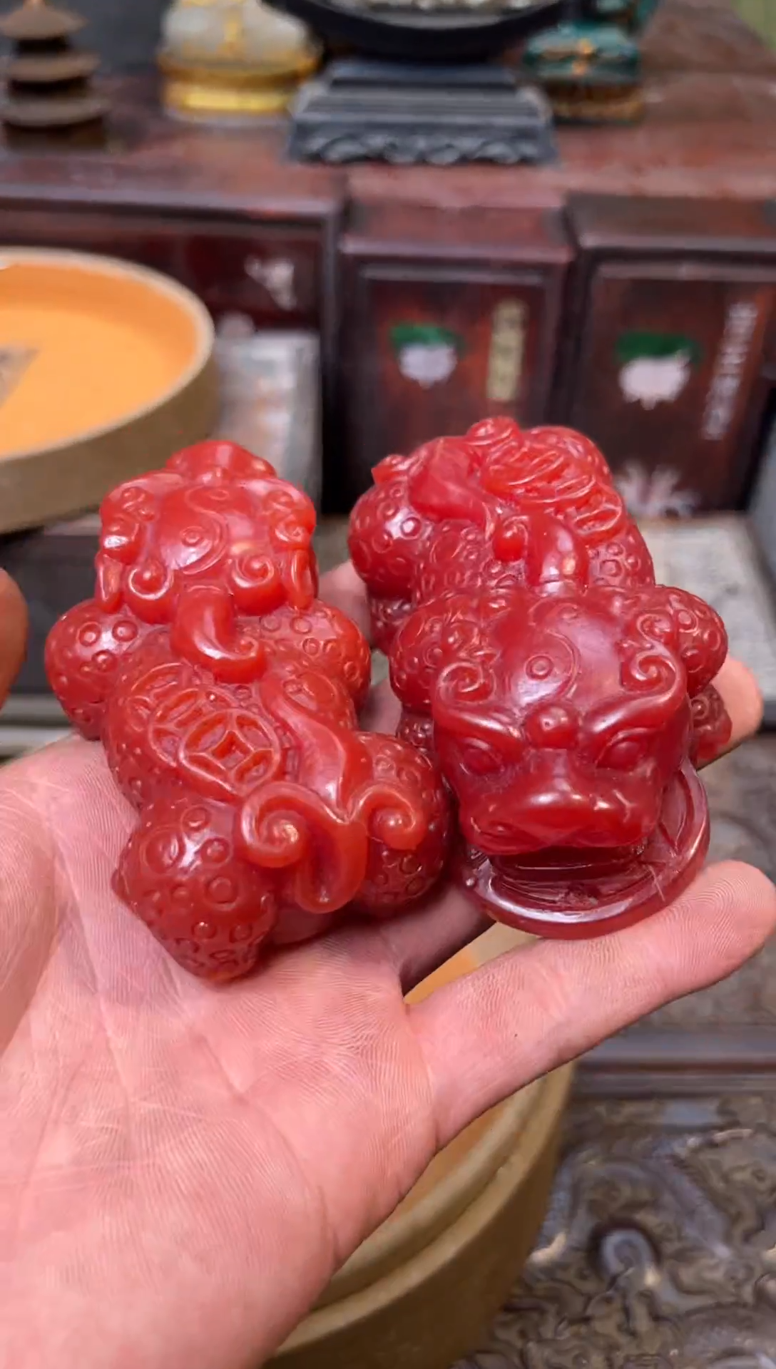 【闪购商品】蜜蜡裸石未镶嵌128庞庞庞庞庞庞庞庞一对