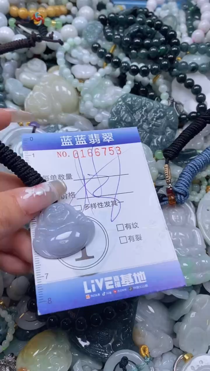 【闪购商品】翡翠颈饰未镶嵌闪购0166753多样性发其一