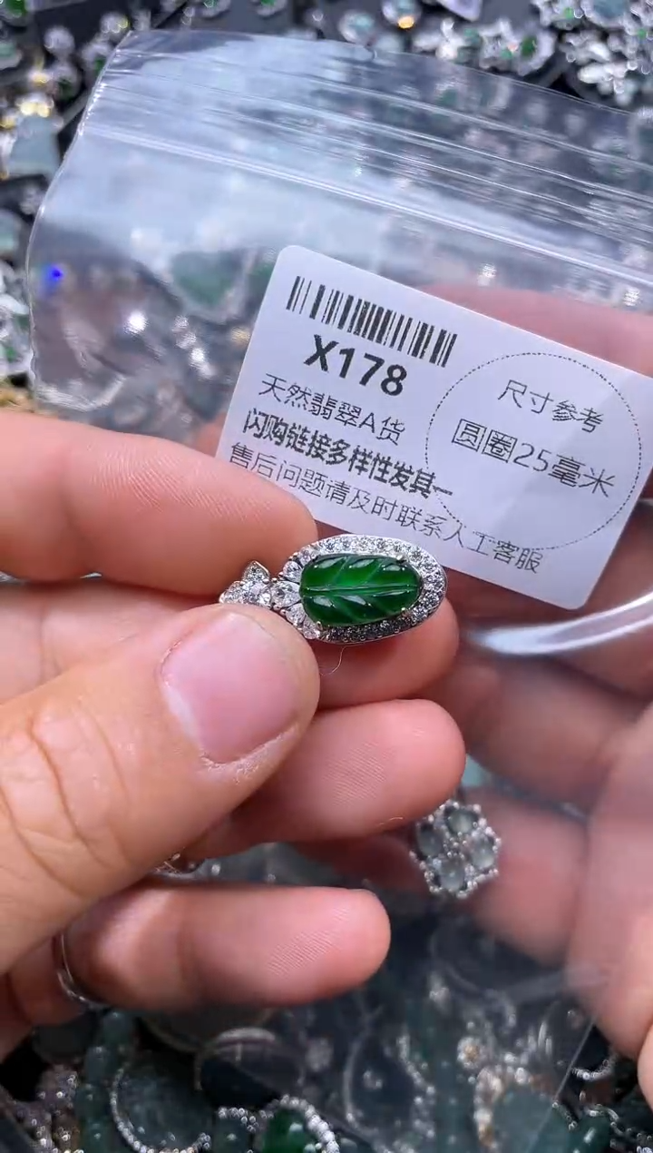 【闪购商品】翡翠颈饰未镶嵌X178吊坠