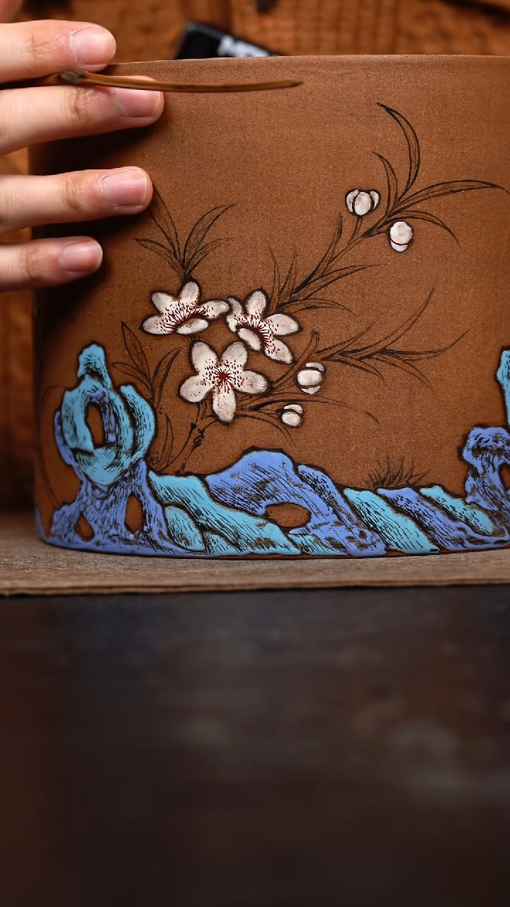 【闪购商品】紫砂茶壶笔筒全手工制作