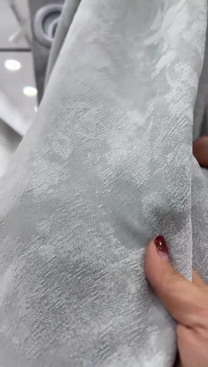 涤纶麦子成品窗帘5