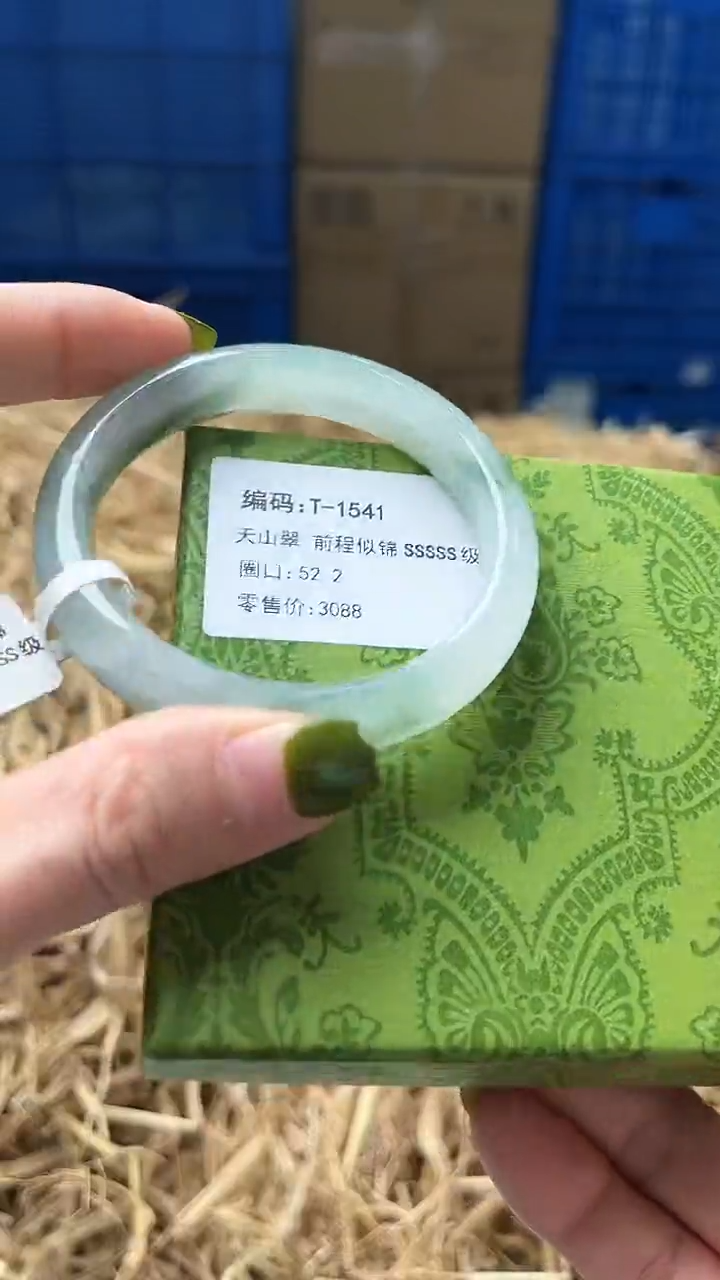 未镶嵌手镯石英质玉T-1541