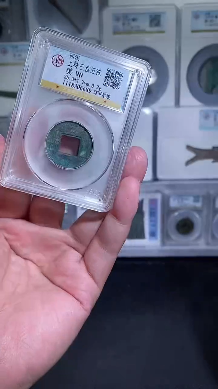 铜宝泉收藏上林三官WZ 一枚