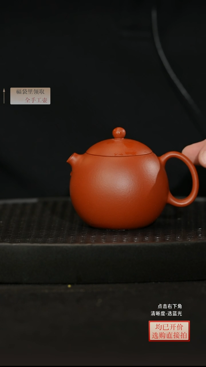 茶壶紫砂朱泥   河豚西施  150CC  孟臣款