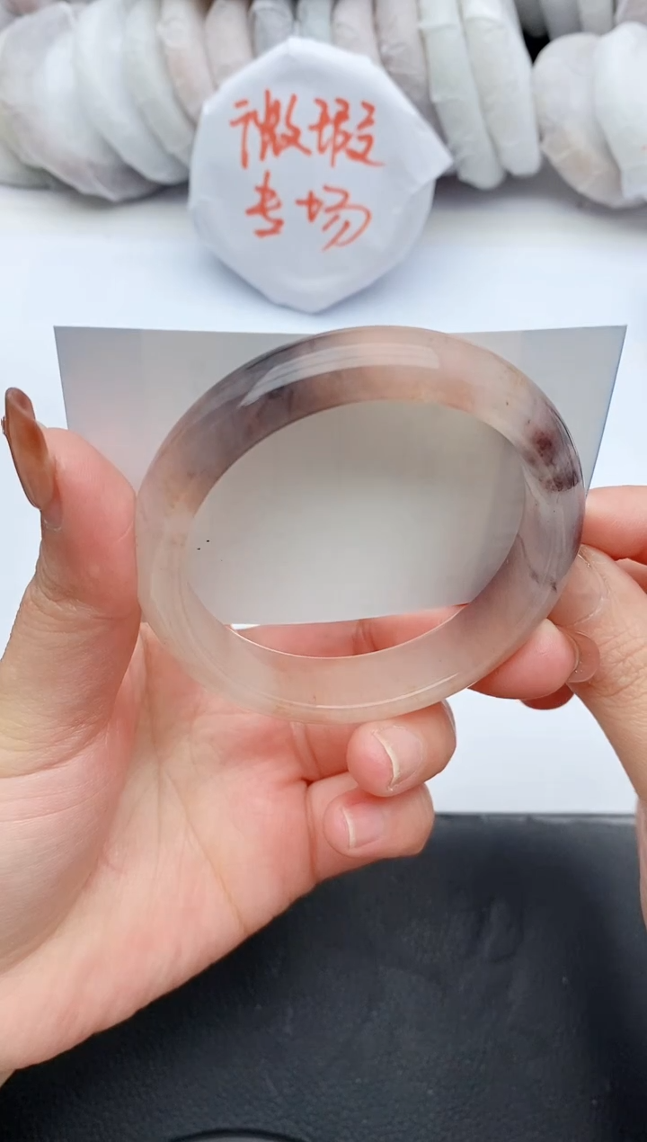 【闪购商品】石英质玉手镯未镶嵌C8+56/57