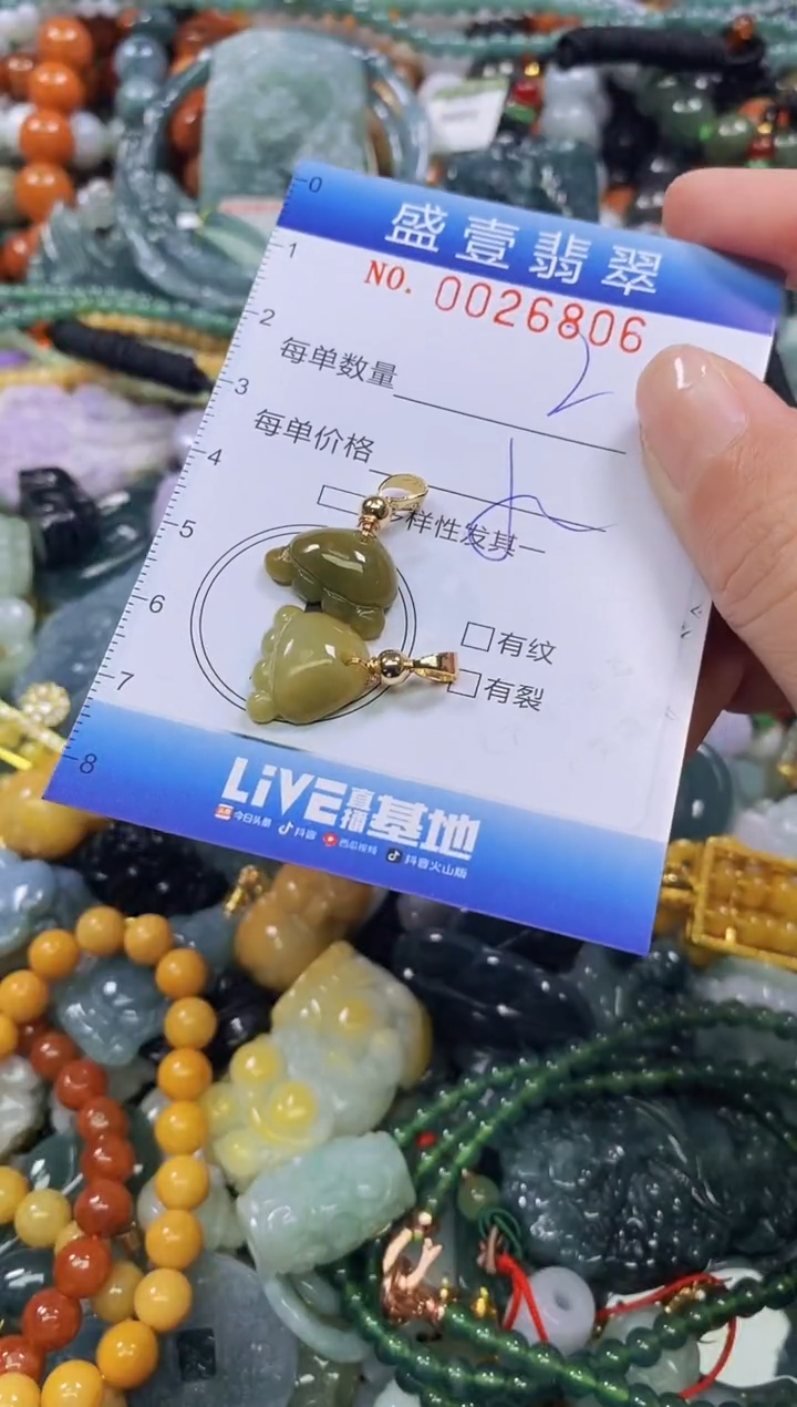 颈饰未镶嵌翡翠闪购0026806